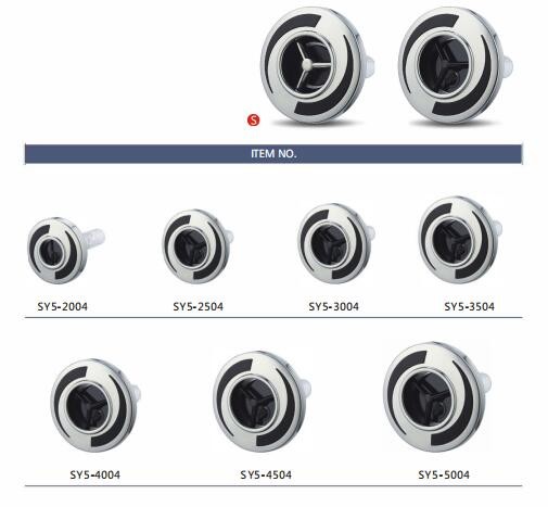 bathtub jets set, Bathtub hydro water hydro spa jet,whirlpool jet,SPA jet nozzle ,SY5-XX04