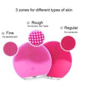 Private Label Usb Recharge Waterproof Vibrating Silicone Waterproof Face