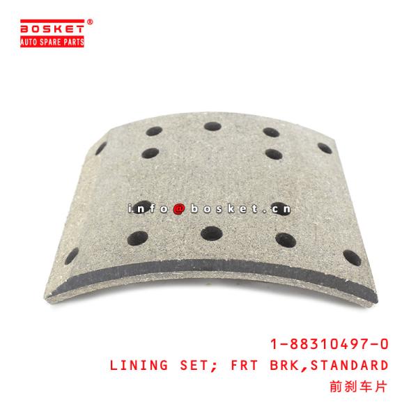 1-88310497-0 Standard Front Brake Lining Set 1883104970 For ISUZU CXZ51 VC46