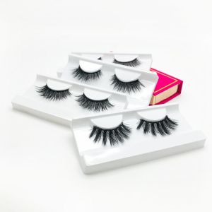 Own Brand Beauty Makeup Tools Premium Synthetic Eyelashes Korean Silk