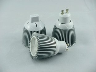 50*70mm Aluminum 6W GU10 Warm Whit LED Bulb Spotlight