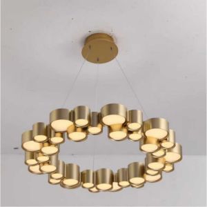 Lightweight Square ABS Resin Chandeliers Pendant Lights