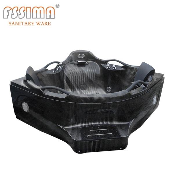 Buy Freestanding 60 Inch Air Jet Bathtubs Whirlpool 1560x800mm Radio Function at wholesale prices