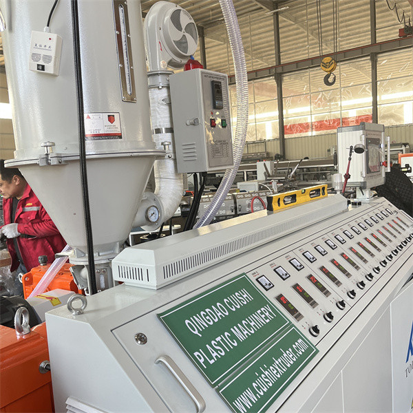 HDPE PP Double Wall Corrugated Pipe Extruder Machine