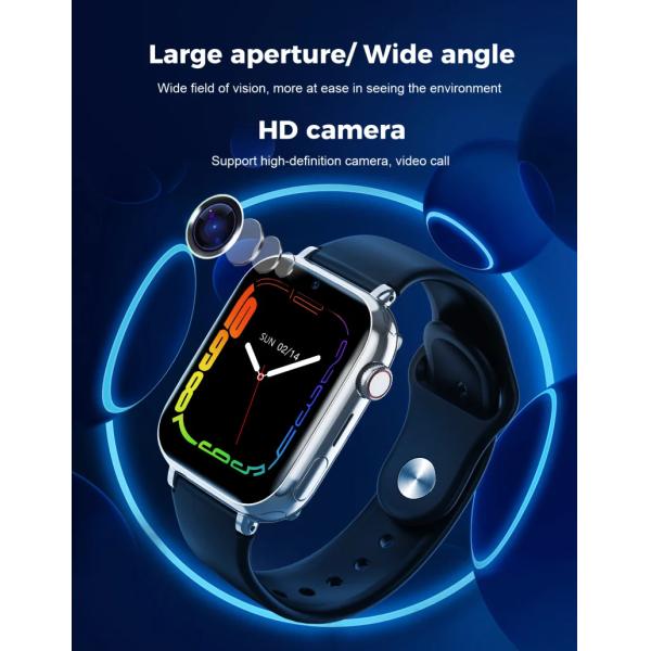 Sound Monitoring 4G Teenager Gps Tracker Watch LT38 WIFI LBS Location Childs Digital Watch