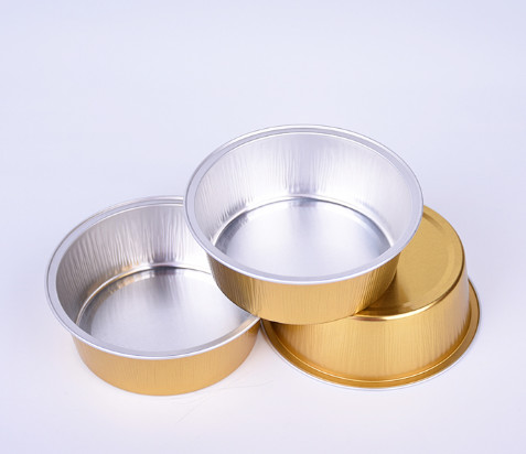 Buy Disposable Aluminum Drinking Cups 150ml Aluminum Baking Cups With Lids at wholesale prices