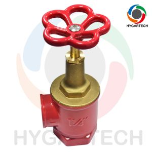 Forging Brass Hydraulic Angle Fire Valve Female 1¼”Thread For Fire Hose Reel