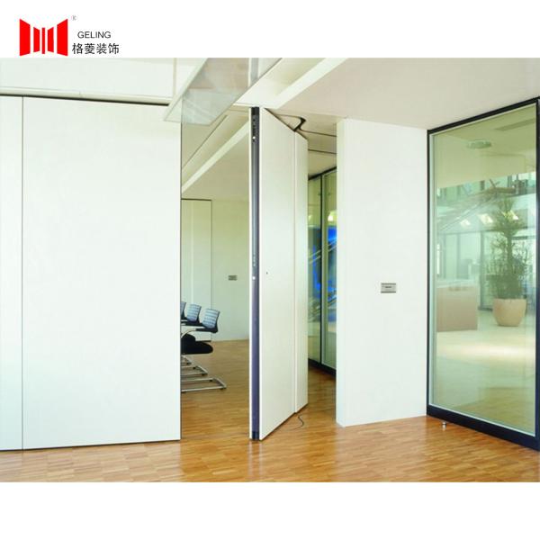 Buy 2000mm 3800mm Sliding Soundproof Wall Divider Panels Top Hung at wholesale prices