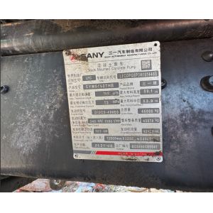 USED SANY 60m pump truck Concrete Pump Construction Machine 2021