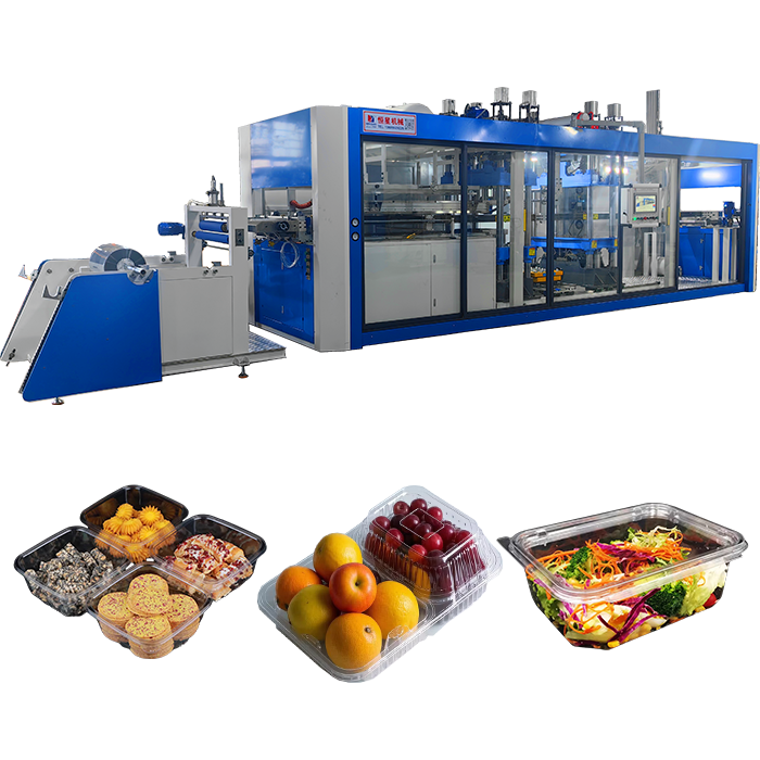 Quality 10-30Mold/Min Pressure Thermoforming Machinery For Plastic Transparent Packing Boxes for sale