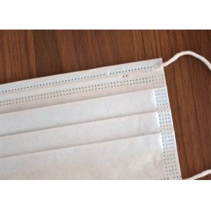 Quality Antibacterial Non Woven 3 Layer Face Mask Breathable Environmental Friendly for sale