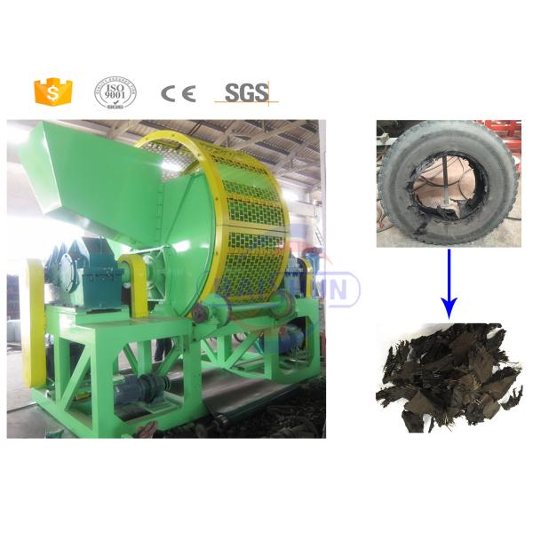Buy High output used tire double shaft shredder manufacturer with CE at wholesale prices