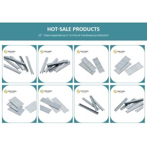 Furniture hardware 22 gauge industry staples 1308 length 8 mm