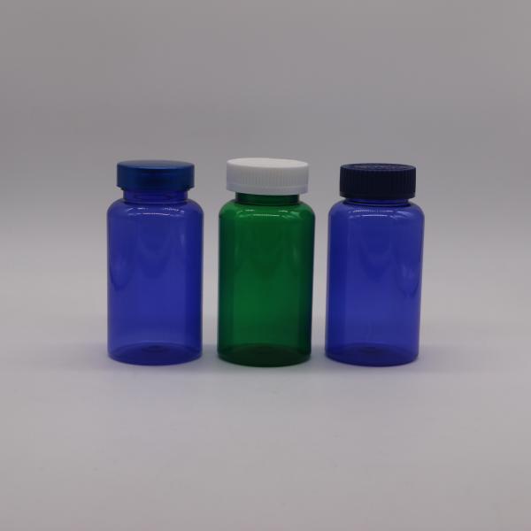 Child Resistant Lids PET Pill Containers for Pharmacy Medicine Organization 250mL