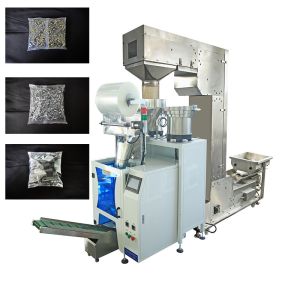2 Vibration Plates Weighing complement packaging machine for flats