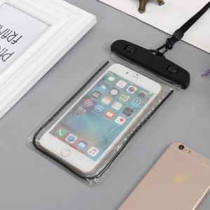 Fluorescent Waterproof Cell Phone Pouch , Sensitive Touch Mobile Phone