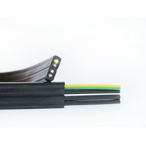 ECHU Flat Flexible Traveling Cable for Elevator with CE certificate TVVBP24x0.75