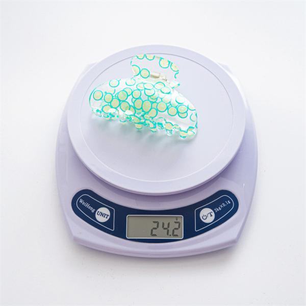 Acrylic clip transparent fruit flower series hair clip women's hairpin shark clip hair card ornaments