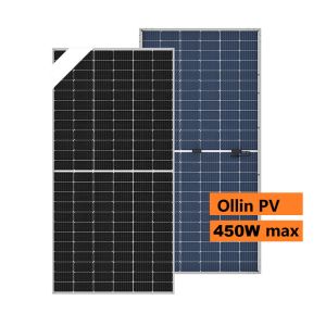 Anodized Aluminium Alloy Waterproof Monocrystalline Solar Panel 435W 445W 455W