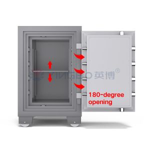 Three Composite Construction Fireproof Safe Box With Intelligent Dual Alarm