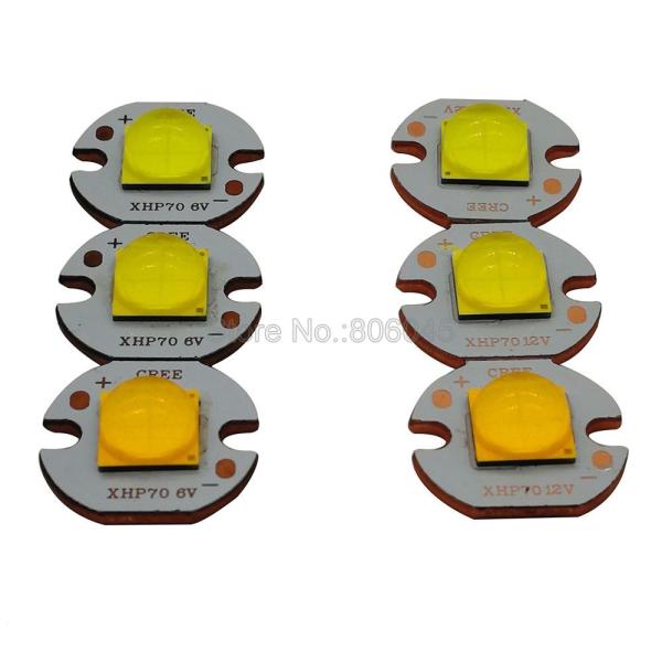 CREE XHP50 XHP70 XHP70.2 6V 12V CREE LED Emitter Warm White