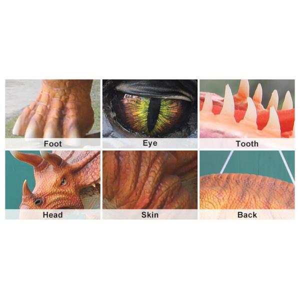 Remote Control Life Size Electronic Dinosaur With Mouth Open And Close