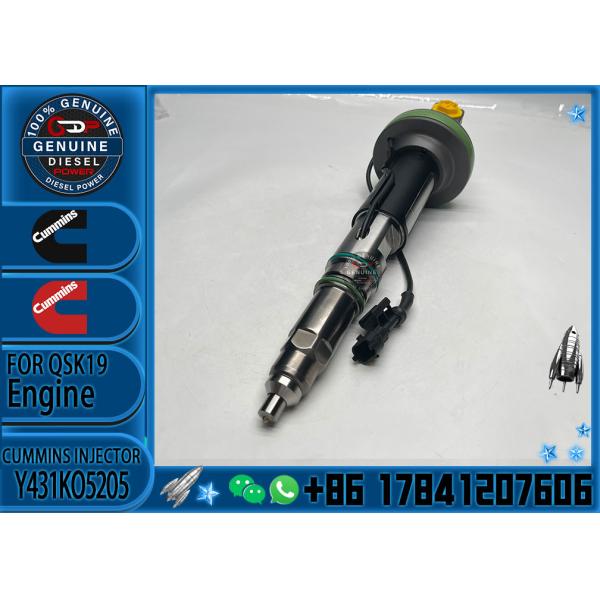 Construction Machinery PartsFuel Injector For QSK19 Diesel Y431K05429 Y431KO5205 Y431K05420For CUMMINS Diesel Engine