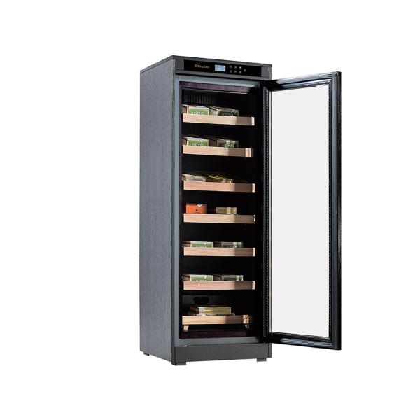 Large Lockable Digital Humidor Cabinet Electrical Cigar Cooler For Smoke Store