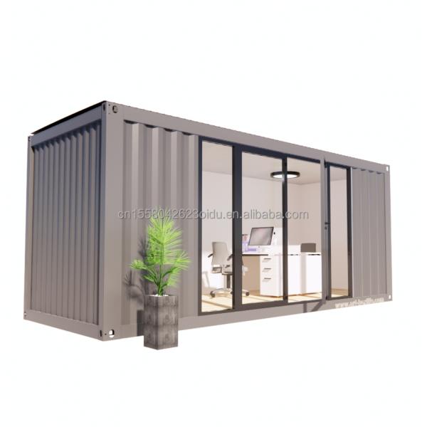 Outdoor Modern Portable Prefabricated Container House with Free Installation Movable Bathroom Bedroom and Steel Sandwich Panel