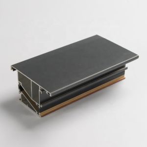 Wooden Transfer Track Rail 6063-T5 Aluminum Extrusion Channel