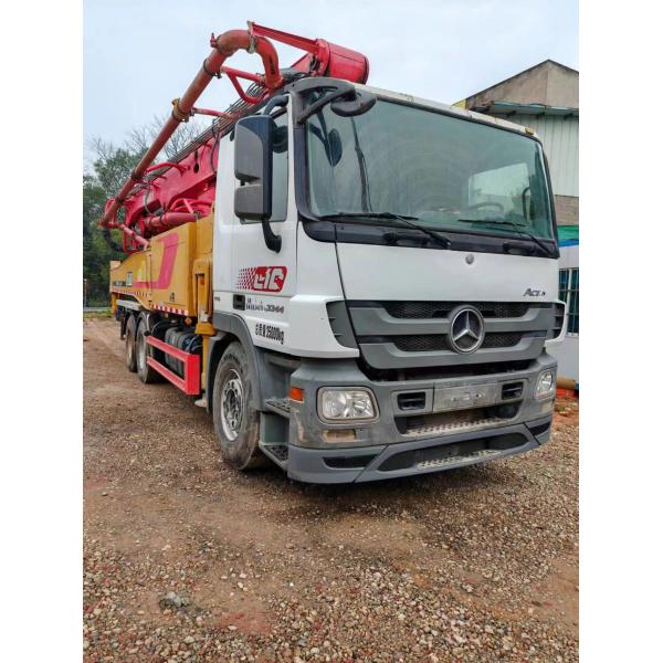 Buy SANY 52 Meter Used Concrete Pump Truck 2019 SYM5350THB Construction Equipment at wholesale prices