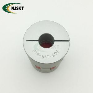 Aluminum Alloy Jaw Shaft Coupling 80mm Diameter 114mm Length Flexible Jaw