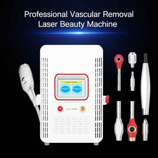 Buy Professional Vascular Removal Laser Beauty Machine with 1-10HZ Adjustable Frequency 10*25mm Spot Size and Portable Smart Design at wholesale prices