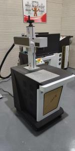 Quality Custom Fiber Laser Equipment , Desktop Laser Engraving Machine For Metal for sale