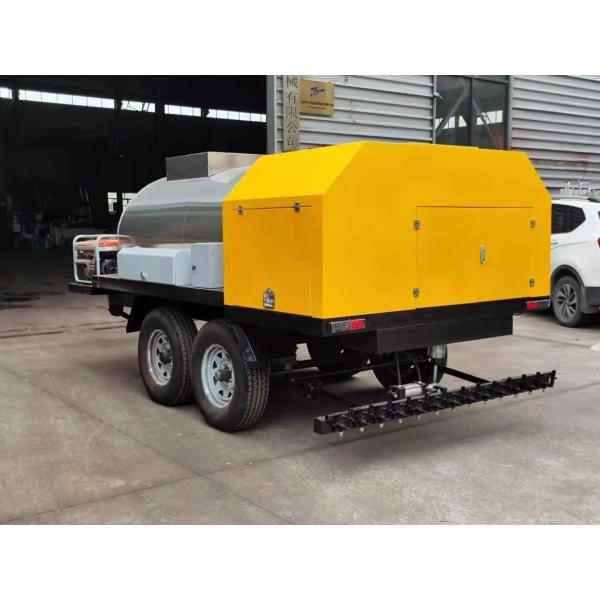 1000L Trailer Asphalt Distributor Truck Bitumen Sprayer With Spray Bar for Asphalt Priming