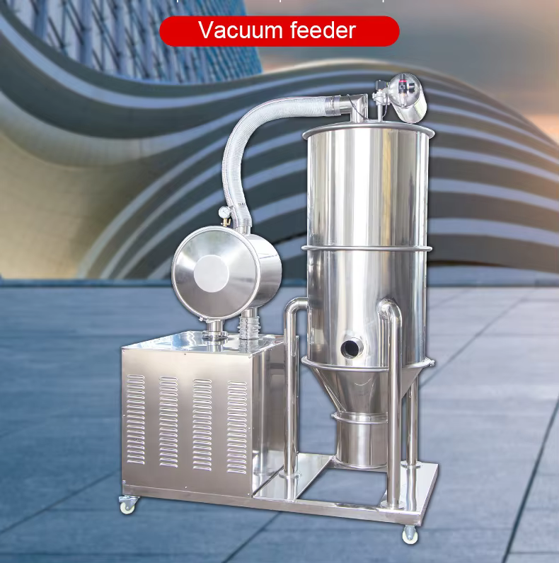 Customized Automatic Vacuum Powder Conveying System Pneumatic Vacuum Powder Feeder Mixer Conveyor Agitator Feeder