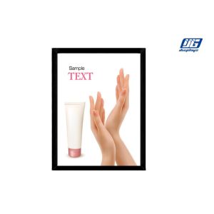 Rectangle Aluminum Poster Frames , High Lighting Click Frames