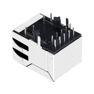 LPJ0085AHNL 10/100 Base-T 8P8C Shielded PoE RJ45 Modular Connector