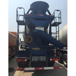 ZZ5257GJBM3841W Mobile Concrete Mixer Truck 10CBM WD615.87 290HP Engine