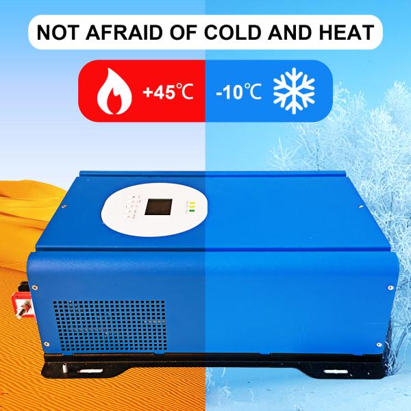 Low Frequency 3000W 12V to 110V 220V Off Grid Dc to Ac Ups Power Inverter Shell Material Iron 241*345*121 mm