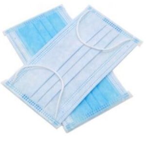 Non Irritating Medical 3Ply Disposable Earloop Face Mask