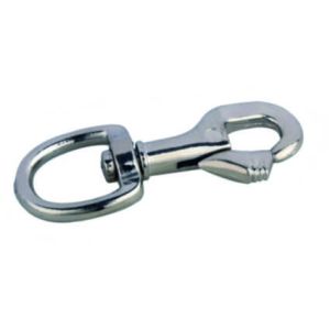 Zinc diecast round eye swivel thumbnail snap hook