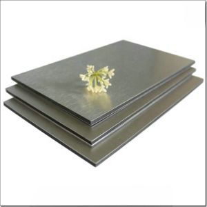 Quality B1 Grade Fireproof Aluminum Composite Plate with PE/PVDF Coating for sale