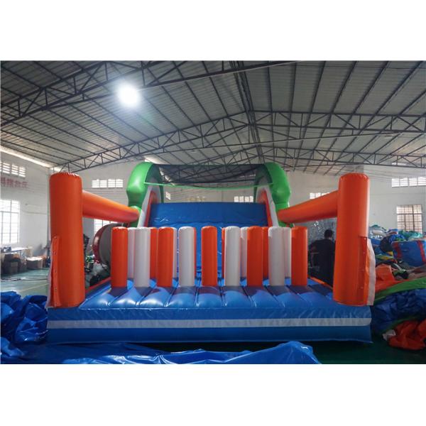 Amusement Park Commercial Inflatable Bounce House Tunnel Shaped Design Reliable