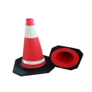 1 Meter Height Heavy EVA Flexible Road Traffic Cone