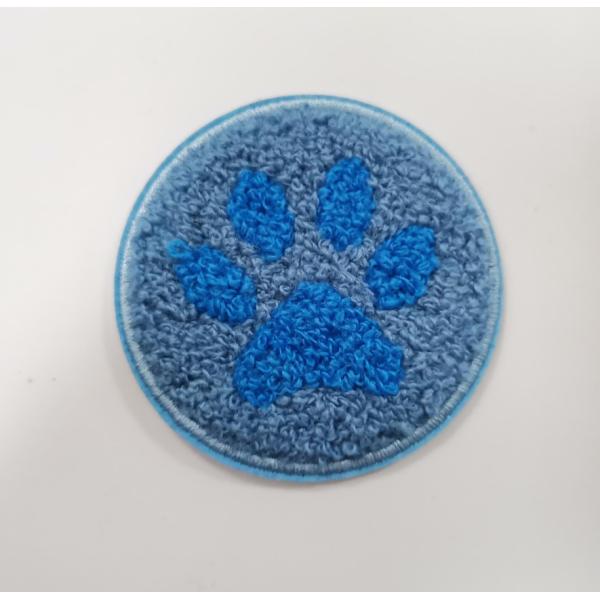 Buy Washable Towel Embroidery Patch Heat Transfer Labels For Garment at wholesale prices