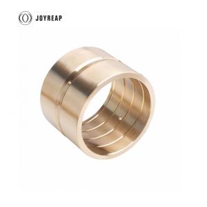 China CuSn12 Solid Bronze Bearing Flanged Cooper Alloy Sliding Bushing on sale
