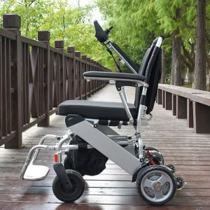 Elderly Aircraft Travel Lightweight Portable Wheelchair CE ISO13485