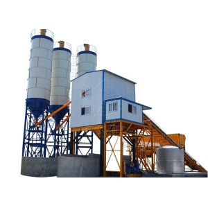 Automatic Ready Mix Concrete Plant 60m3/H Belt Type HZS60 Concrete Batching