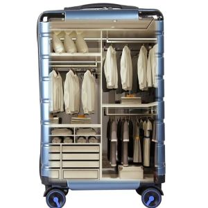 20 Inch Password Waterproof Travel Luggage Custom Logo Suitcase Trolley Case